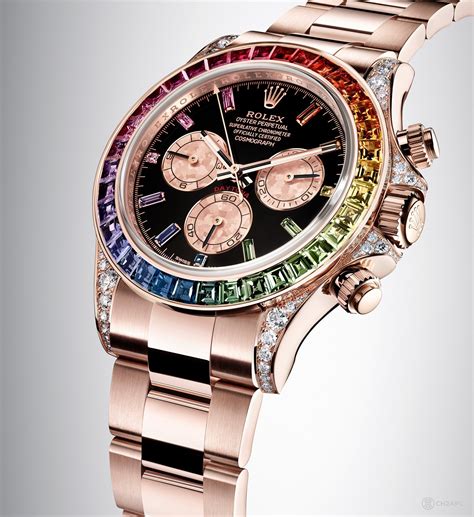 raonbow face rolex|Rolex rainbow 116595.